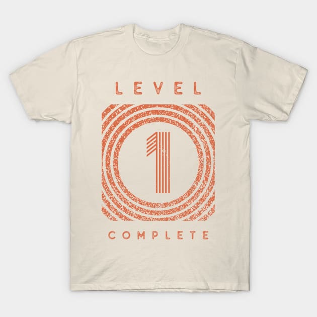 Level 1 Complete T-Shirt by silentboy